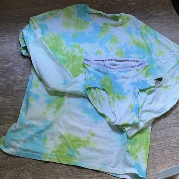 Tie Dye Shirt and Underwear Set - Picture 2 of 2